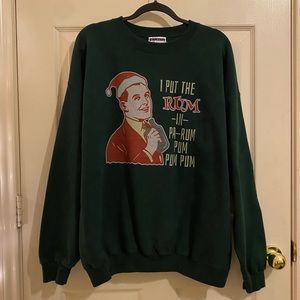 Vintage ‘I Put The Rum in Pa Rum Pa Pum’ Ultimate Hanes Crewneck